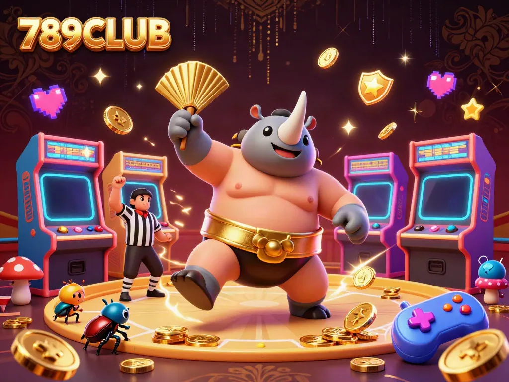 Experience thrilling gameplay at 789CLUB with our dynamic casino illustration featuring exciting gaming elements.
