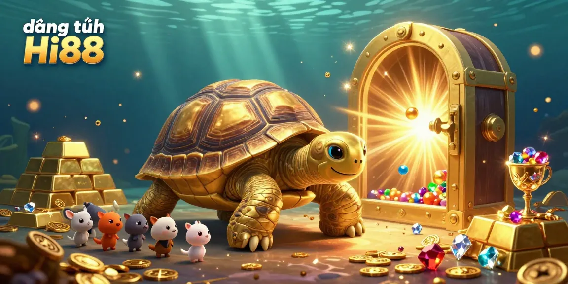 Join the excitement and register at đăng ký Hi88 with a vibrant 3D casino scene featuring fun gaming elements.