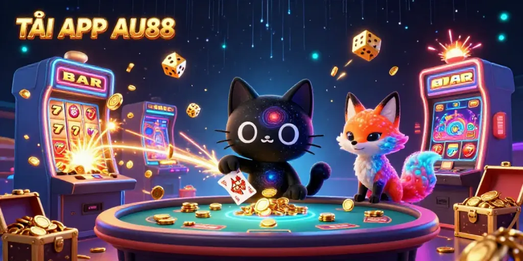TẢI APP AU88 and win big with a captivating cosmic casino experience featuring vibrant 3D characters.