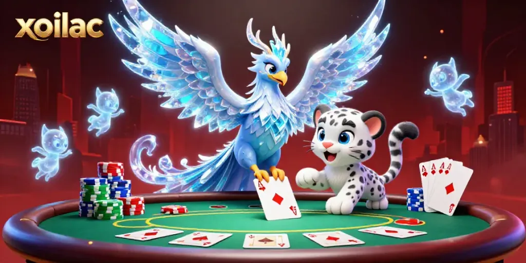 Xoilac offers an exciting sports betting scene with vibrant characters and dynamic elements.